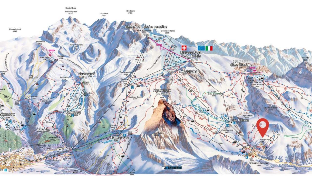 Le Petit Refuge Cervinia Apartment Breuil-Cervinia Bagian luar foto