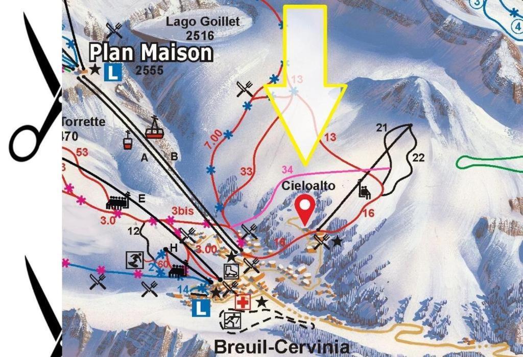 Le Petit Refuge Cervinia Apartment Breuil-Cervinia Bagian luar foto